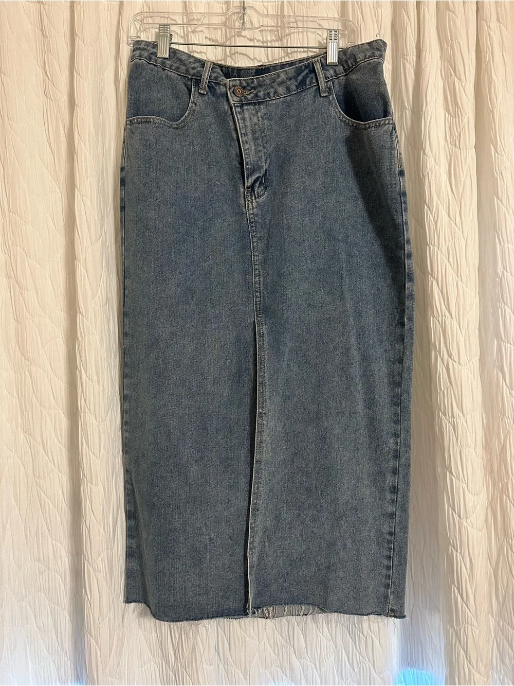 Classic women’s Denim Skirt - Blue
